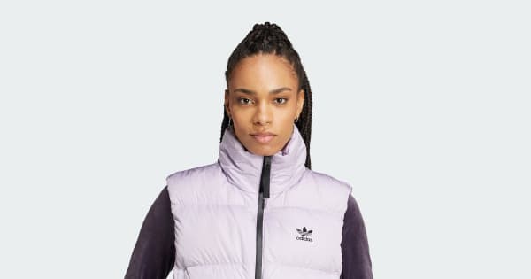 アディダス Regen ダウンベスト - パープル | アディダス ジャパン