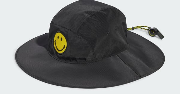 adidas Originals x Smiley Bucket Şapka ve Düdük - Siyah | adidas