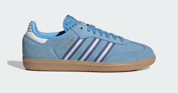 adidas Samba OG Shoes - Blue | Free Shipping with adiClub | adidas US
