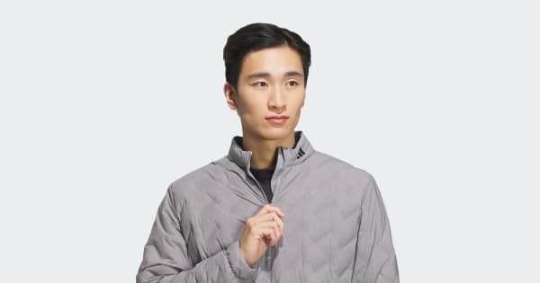 アディダス 【ゴルフ】Frost Guard 撥水 ダウンジャケット - グレー