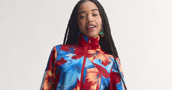 ADIDAS x FARM RIO HOUSE OF TIRO TRACK TOP - Blue | Free Shipping