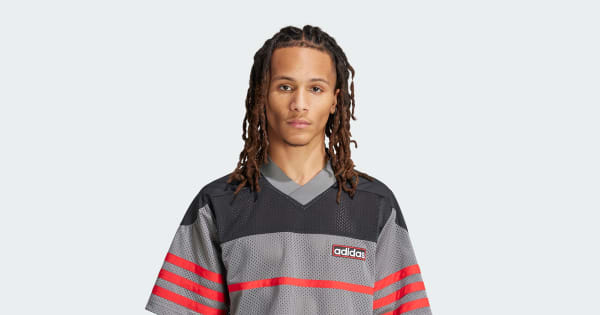 adidas Adicolor Adibreak Mesh Jersey - Black | Free Shipping with