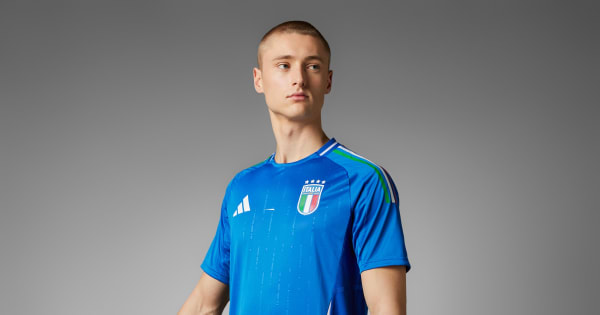 Italia Maglia Home Authentic 2024 Blu adidas adidas Italia