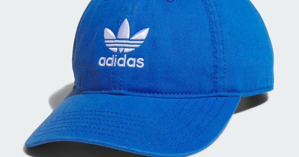 adidas Relaxed Strap-Back Hat - Blue | Free Shipping with adiClub