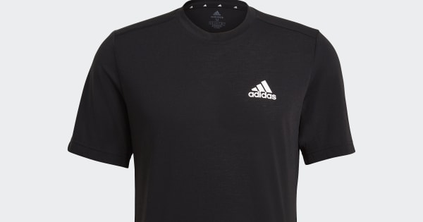 adidas AEROREADY Designed to Move Feelready Sport Tee - Black