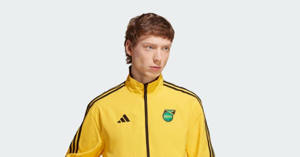 Gold Jamaica Anthem Reversible Soccer Jacket | adidas Canada