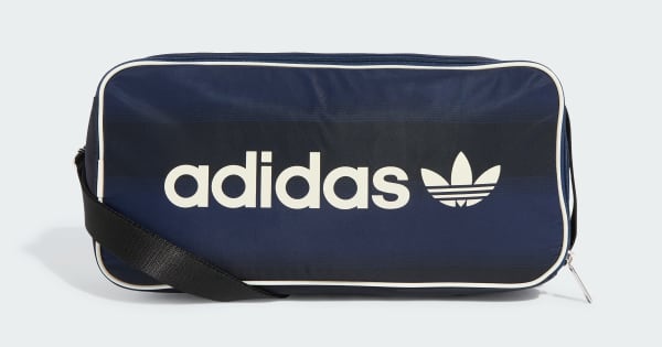 adidas ネイビー バッグ adidas Crossbody Bootbag - Blue | Free Shipping with adiClub