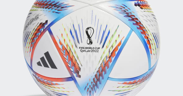 adidas Al Rihla Competition Ball - White | Free Shipping with