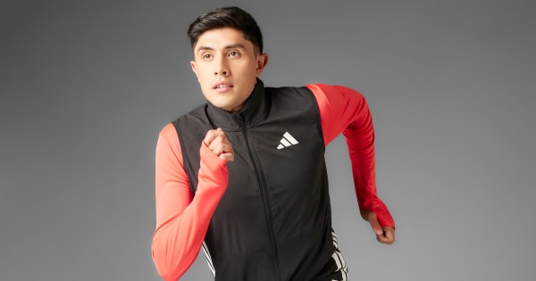 アディダス アディゼロ ランニングベスト - ブラック | アディダス