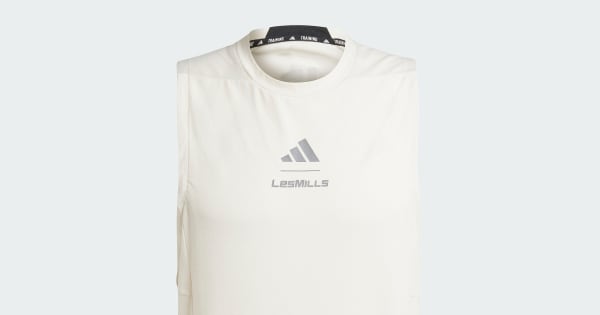 adidas Les Mills Graphic Tank Top - White | adidas Singapore