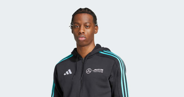 adidas MERCEDES AMG PETRONAS FORMULA ONE TEAM DNA FULL ZIP