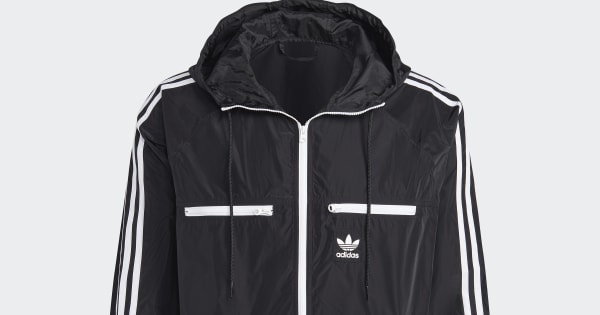 アディダス アディカラー クラシックス ウインドブレーカー - ブラック