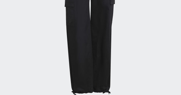 adidas Wide Cargo Pants - Black | Free Shipping with adiClub