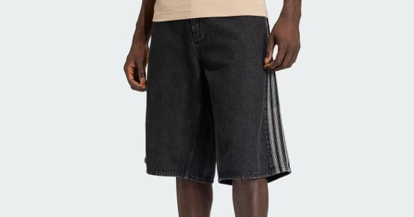 adidas FIREBIRD ADICOLOR DENIM SHORTS - Black | adidas Deutschland