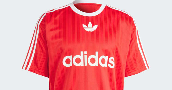 アディダス アディカラー 半袖Tシャツ - レッド | アディダス ジャパン