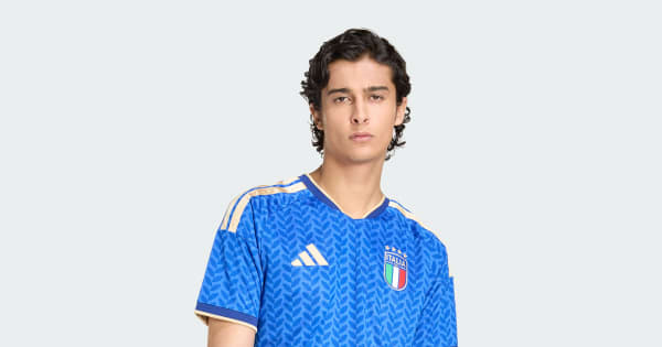 アディダス イタリア代表 26 ホーム レプリカ ユニフォーム - ブルー