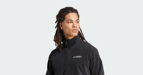 adidas Terrex Multi Full-Zip Fleece Jacket - Black | adidas Türkiye