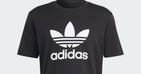 アディダス アディカラー トレフォイル 半袖Tシャツ - ブラック