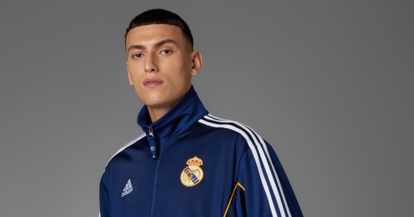 adidas Real Madrid 99/00 Track Top - Blue | Free Shipping