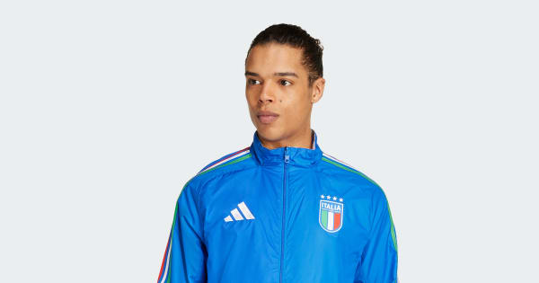 アディダス イタリア代表 アンセムジャケット - ブルー | アディダス