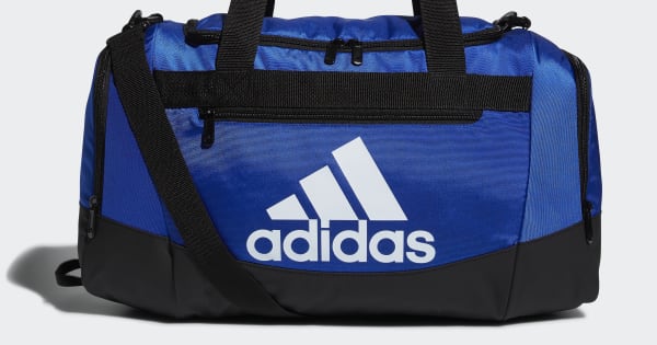 adidas Defender Duffel Bag Small - Blue | Free Shipping with