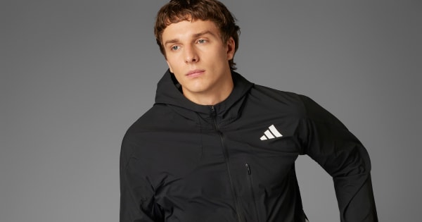 adidas Adizero Running Jacket - Black | adidas Switzerland