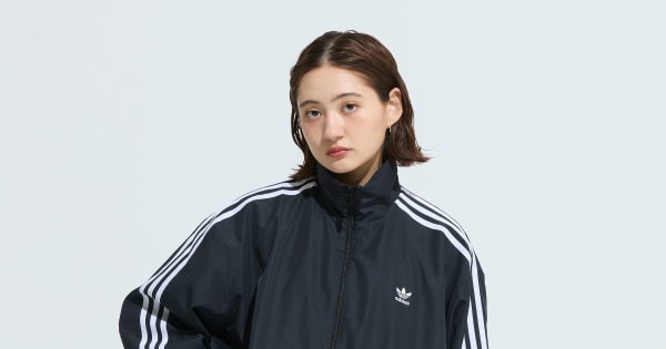 アディダス ファイヤーバード オーバーサイズド トラックトップ