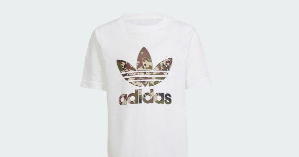 adidas Camo Short Tee Set - White | Free Shipping with adiClub