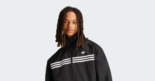 adidas Flames Jacket - Black | Free Shipping with adiClub | adidas US