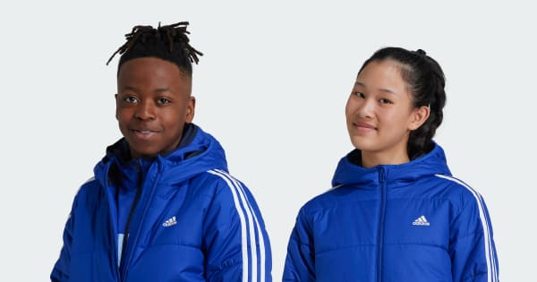 アディダス エッセンシャルズ スリーストライプス パデッドジャケット