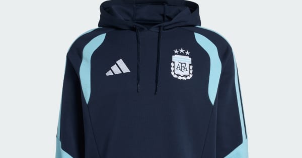 adidas Buzo con Capucha Tiro Selección Argentina 26 Azul adidas  Argentina
