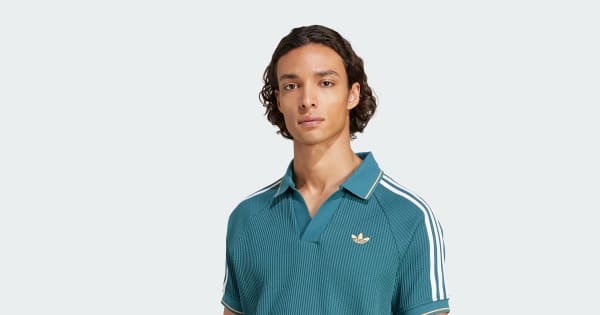 ⭐︎美品⭐︎【アディダスオリジナルス】レディースワッフルポロシャツ アディカラー ワッフル ポロシャツ アディダスオリジナルス XS-XL