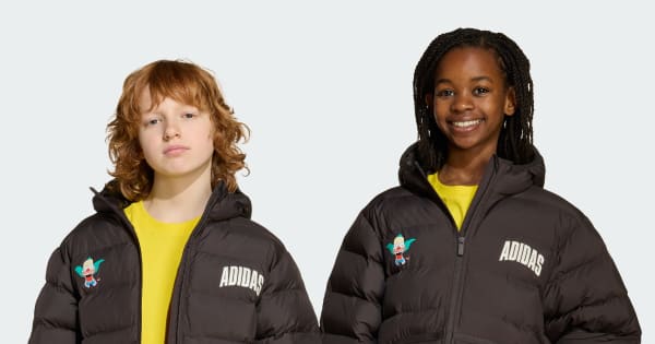 adidas The Simpsons Jacket Kids - Brown | Free Shipping with