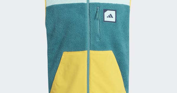 アディダス 【ゴルフ】ADICROSS パテッドBOAフリースベスト - グリーン