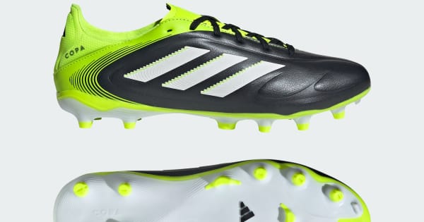 adidas Copa Pure 3 League Firm/Multi-Ground Cleats - Black | Free