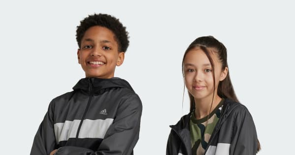 アディダス WIND. RDY Tiberio ウインドブレーカー - グレー