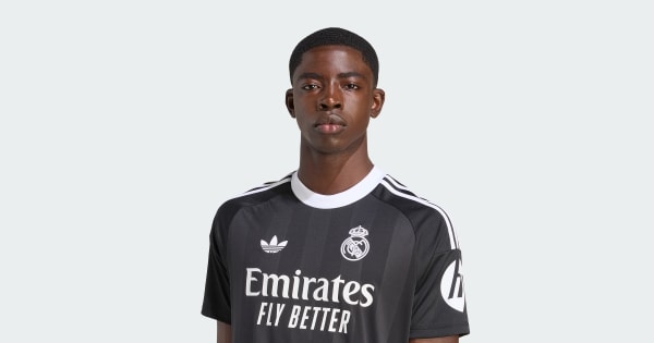Maglia da portiere Real Madrid 25/26 Nero adidas adidas