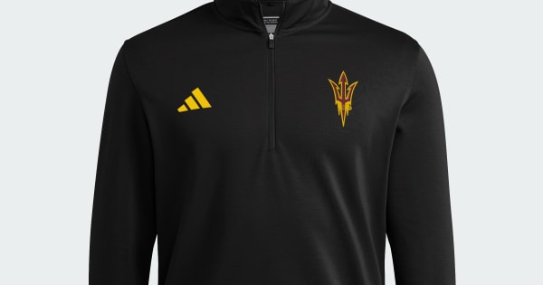 adidas Arizona State Sun Devils Coaches Elevated Golf Quaterzip
