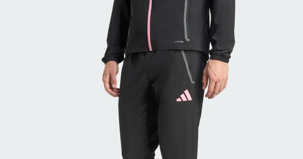 adidas Juventus Tiro 25 Competition Vis Tech Travel Pants - Black
