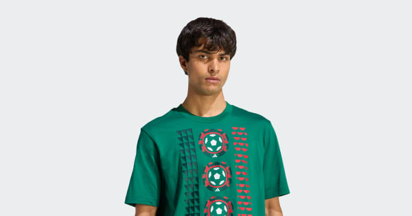 adidas Mexico DNA T-shirt - Green | Free Shipping with adiClub
