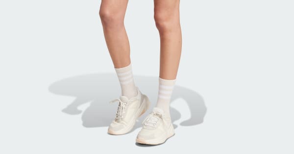 adidas Lounge Ribbed High-Waist Bike Shorts White adidas Vietnam