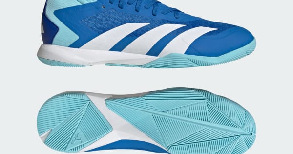 adidas Predator Accuracy.3 Indoor Soccer Shoes - Blue | Free