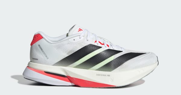 adidas Adizero Boston 13 Sneakers - White | Free Shipping with