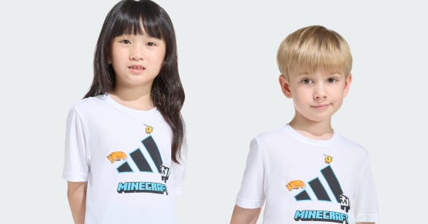 ADIDAS MINECRAFT TRAINING T-SHIRT - White | adidas UK