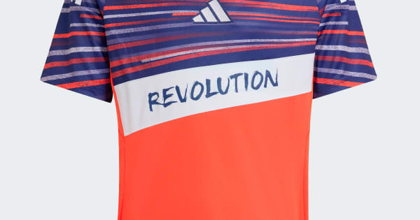 adidas New England Revolution 2025 Archive Jersey Kids - Orange