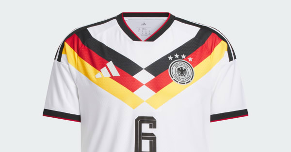 adidas Germany 26 Home Kimmich Authentic Jersey - White | Free