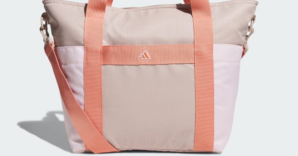 アディダス 【ゴルフ】軽量 カラーブロック トートバッグ - ブラウン
