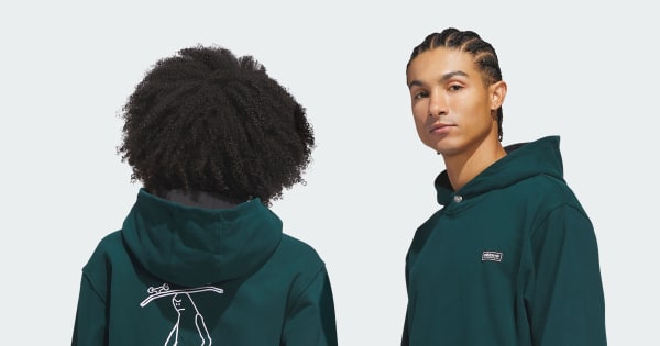 adidas SKATEBOARDING x MARK GONZALES SKATE HEAD HOODIE - Green