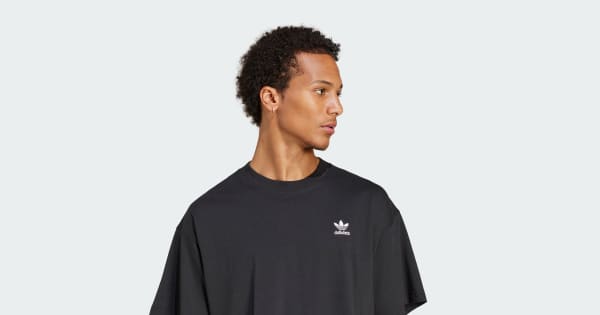 アディダス トレフォイル エッセンシャルズ オーバーサイズ半袖Tシャツ