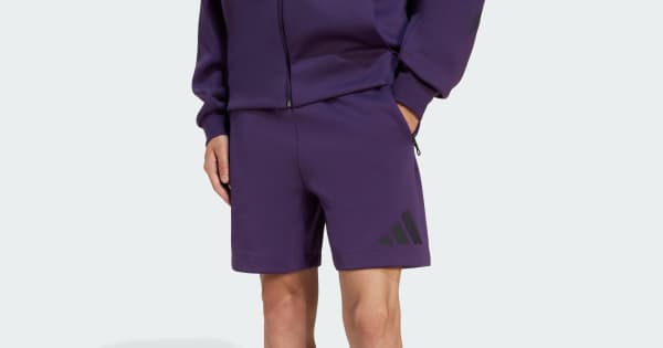 adidas Z.N.E. Shorts - Purple | Free Shipping with adiClub adidas Z.N.E. Shorts - Purple | Free Shipping with adiClub